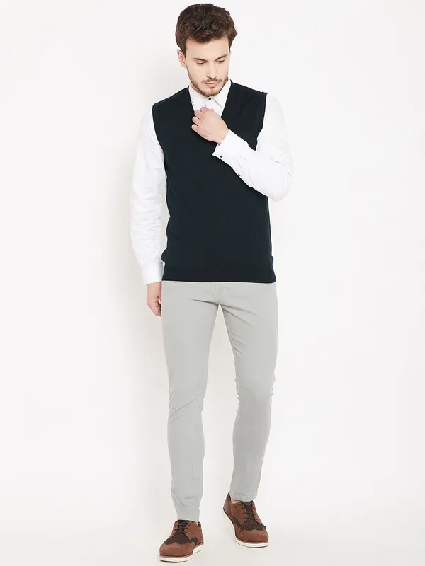 Blue_Self-Design_Woolen_Sweater_For_Men