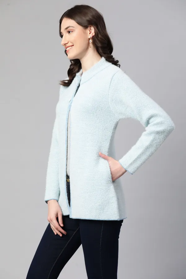 Blue_Knit_Sweater_For_Women