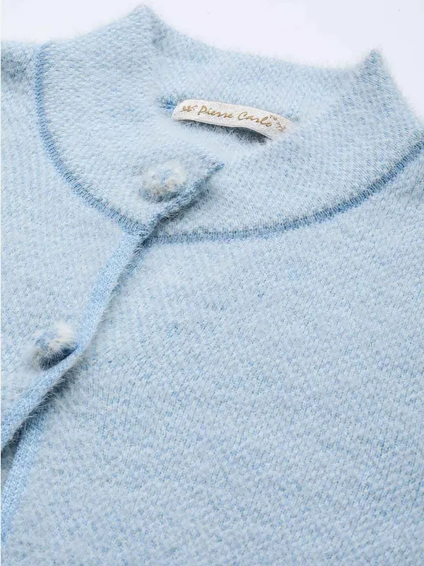 Blue_Knit_Sweater_For_Women