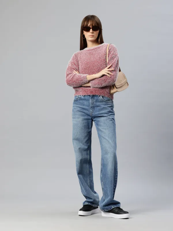 Red_Knit_Sweater_For_Women