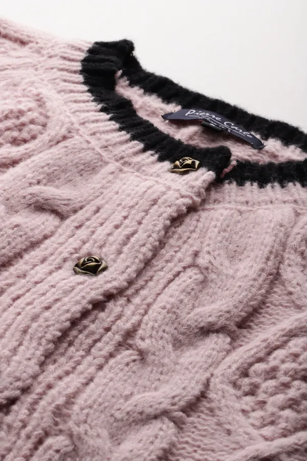 Pink_Knit_Sweater_For_Women
