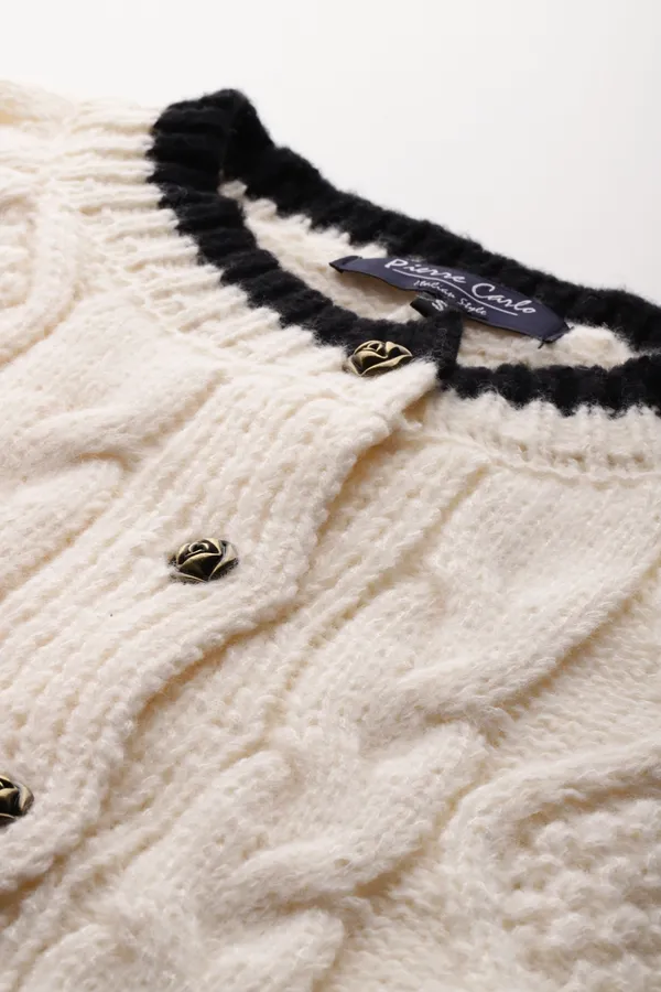 White_Knit_Sweater_For_Women