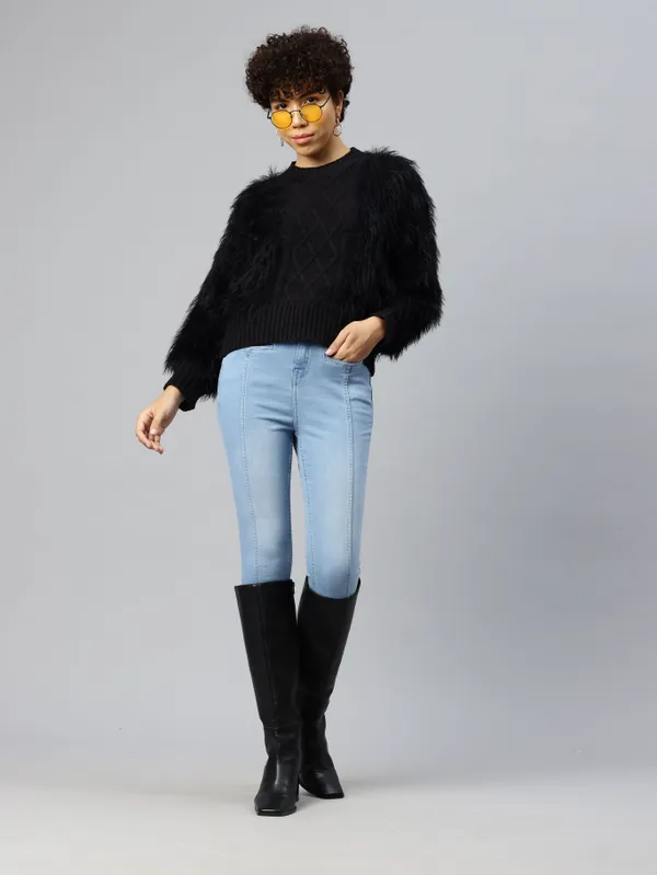 Black_Knit_Sweater_For_Women