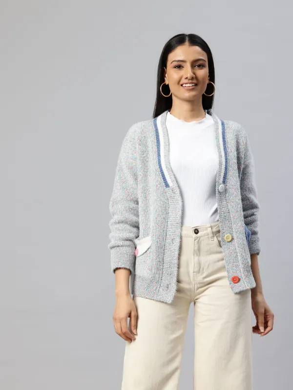 Light_Blue_Knit_Sweater_For_Women
