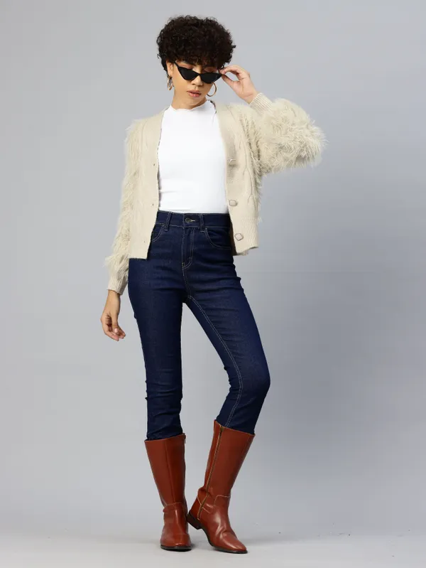Beige_Knit_Sweater_For_Women