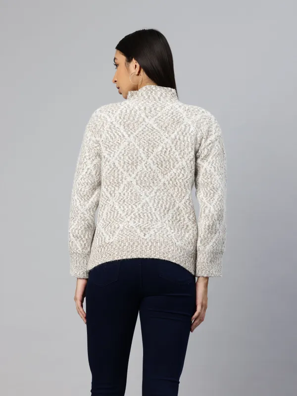 White_Knit_Sweater_For_Women