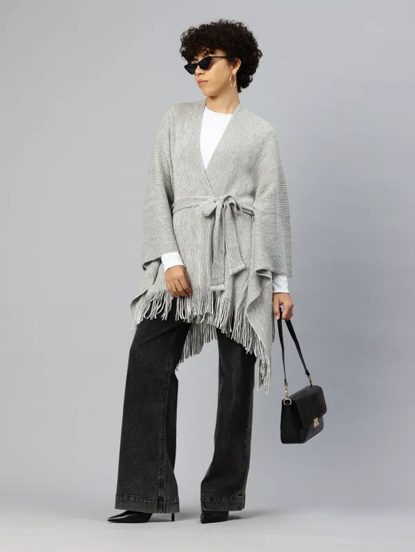 Grey_Soft_Knit_Wool_Sweater_For_Women