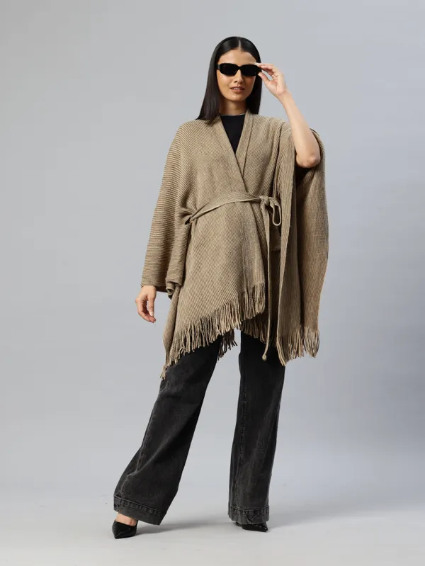 Beige_Soft_Knit_Wool_Sweater_For_Women