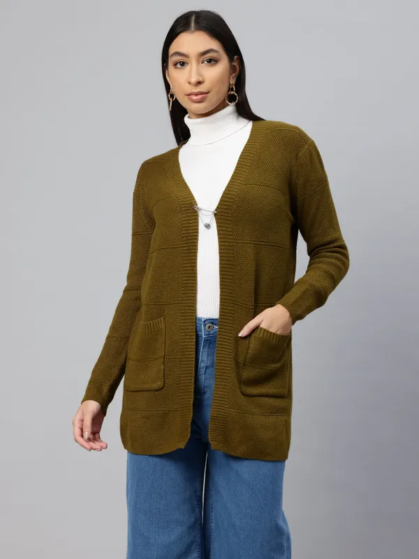 Dark_Green_Wool_Sweater_For_Women