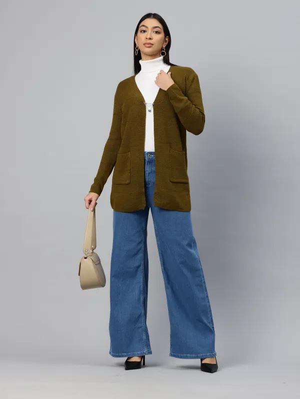 Dark_Green_Wool_Sweater_For_Women
