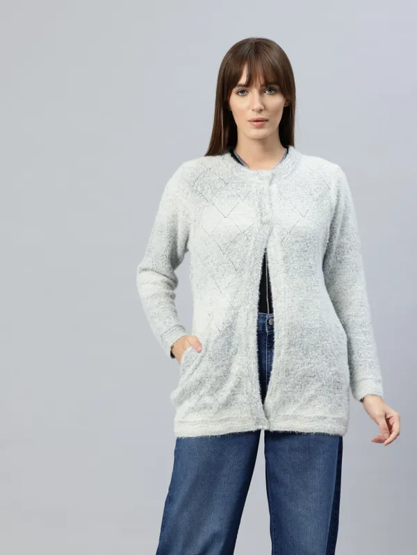 Light_Blue_Knit_Sweater_For_Women