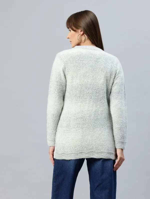 Light_Blue_Knit_Sweater_For_Women