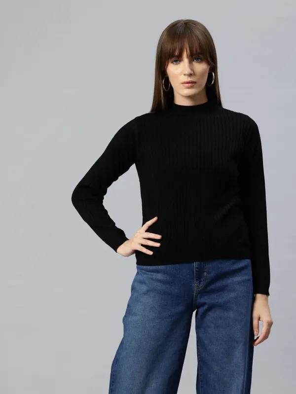 Black_Knit_Sweater_For_Women