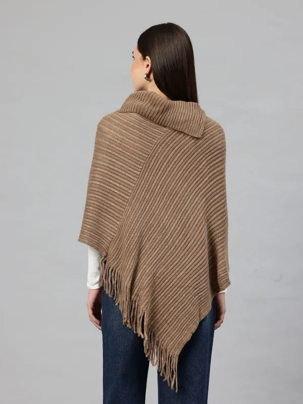 Brown_Soft_Knit_Wool_Sweater_For_Women