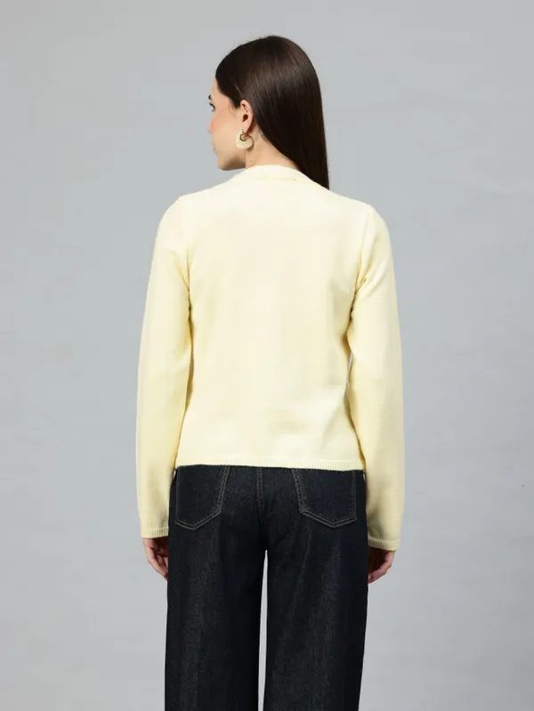 Yellow_Wool_Sweater_For_Women