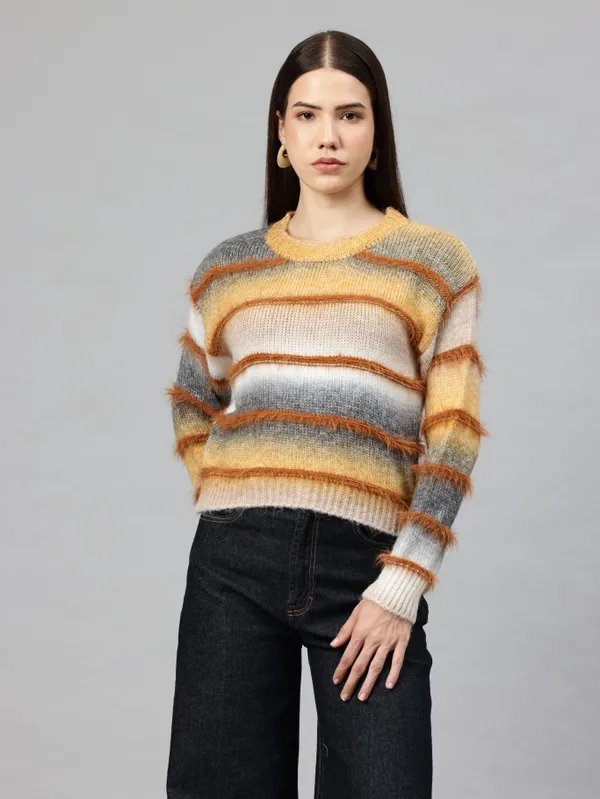Orange_Wool_Sweater_For_Women