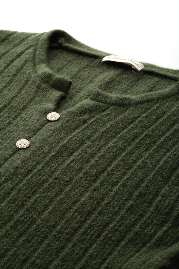 Dark_Green_Wool_Sweater_For_Women