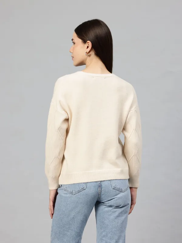 Beige_Wool_Sweater_For_Women