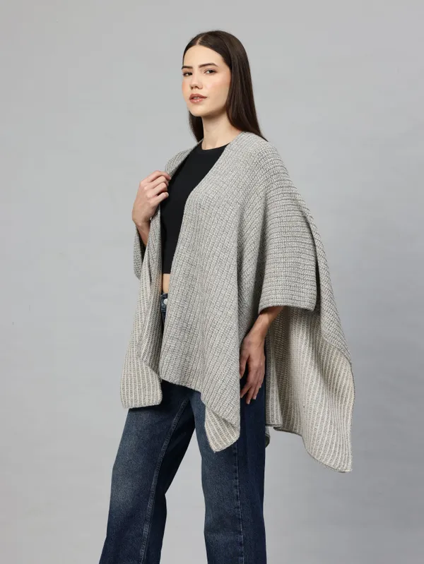 Grey_Knit_Sweater_For_Women