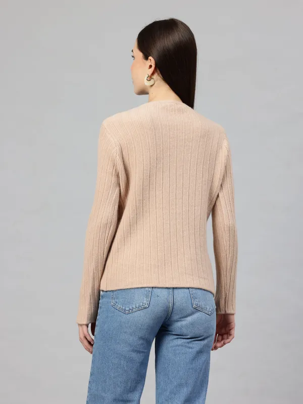 Beige_Wool_Sweater_For_Women