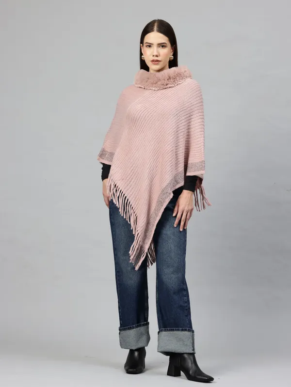 Pink_Soft_Knit_Wool_Sweater_For_Women