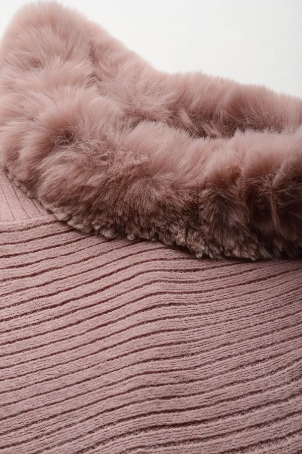 Pink_Soft_Knit_Wool_Sweater_For_Women