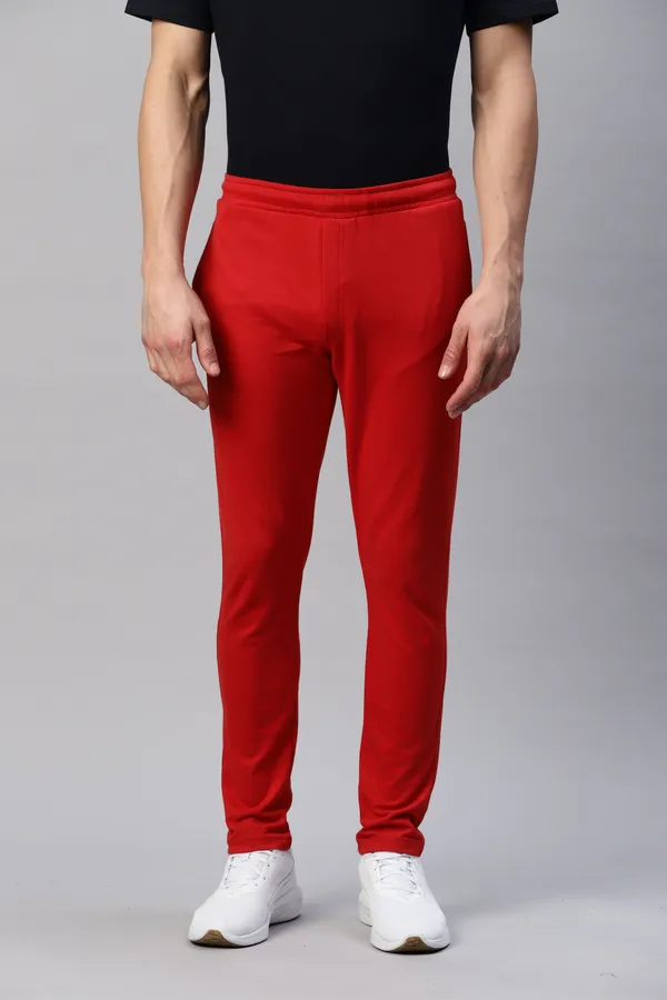 Red_Cotton_Blend_Track_Pants_For_Men