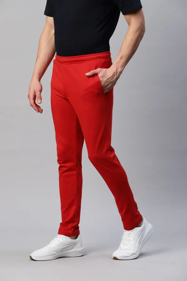 Red_Cotton_Blend_Track_Pants_For_Men