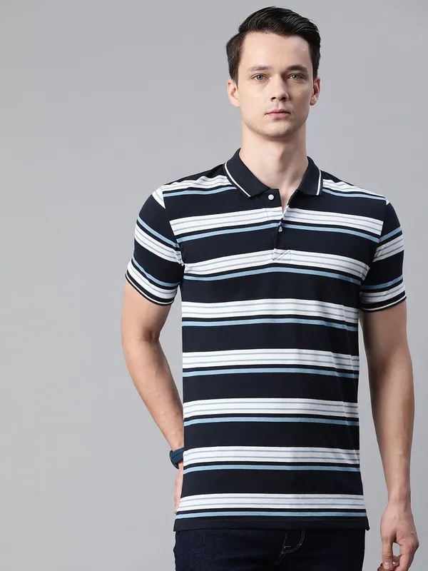 Navy_Blue_Cotton_Blend_T-Shirt_For_Men