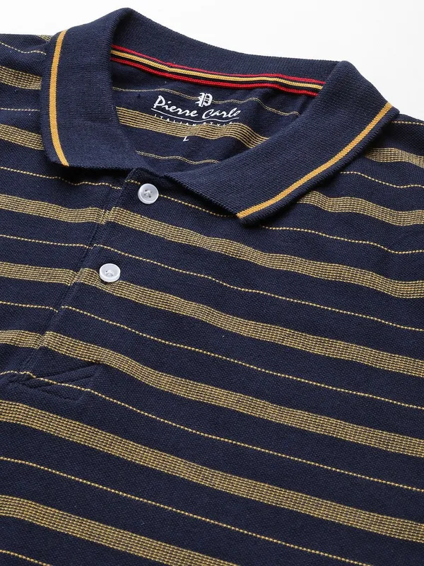 Navy_Blue_Cotton_Blend_T-Shirt_For_Men
