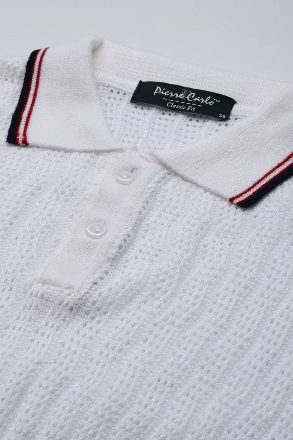 White_Cotton_Blend_T-Shirt_For_Men