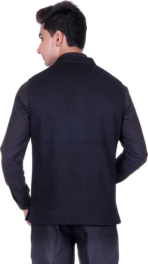 Black_Solid_Suiting_Fabric_Waistcoat_For_Men