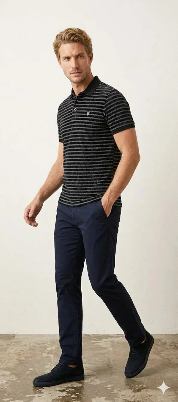 Black_COTTON_POLY_T-Shirt_For_Men