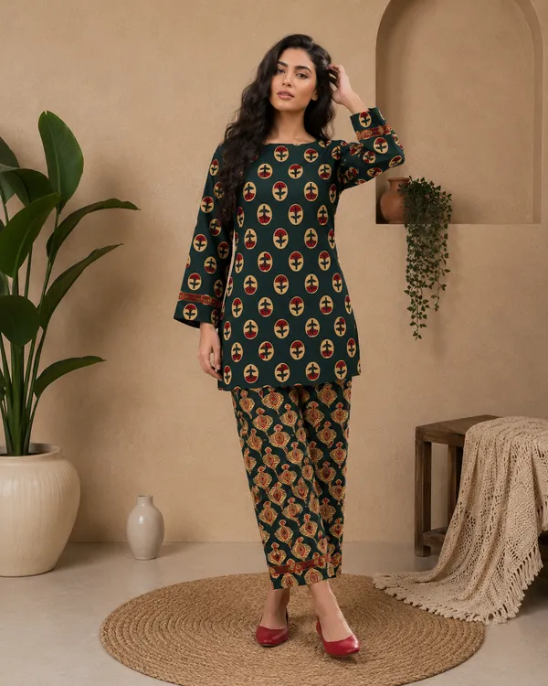 Rangrez_Coord_Set-_Green