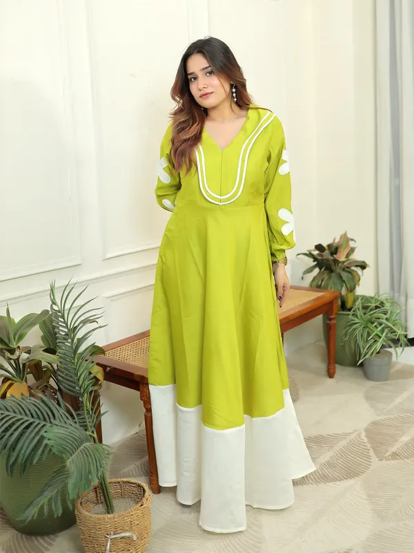 Flower_Dress_Green_Cotton