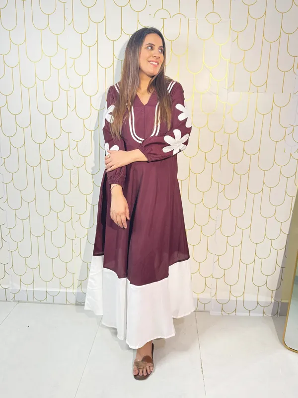 Flower_Dress_Wine_Cotton