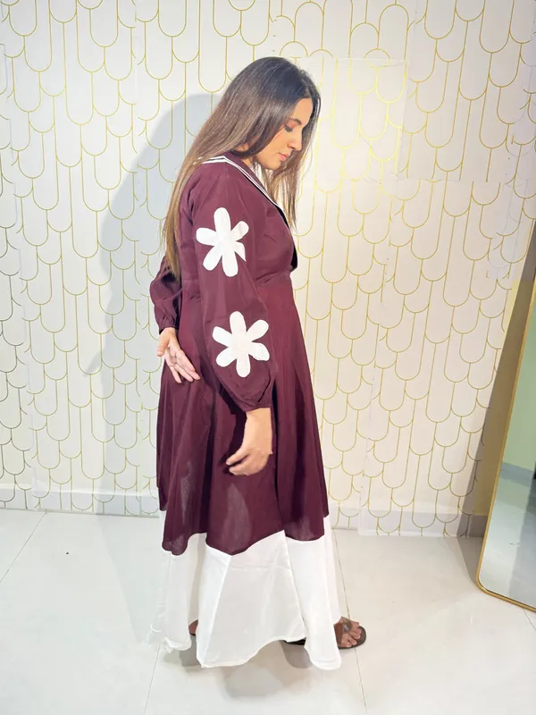 Flower_Dress_Wine_Cotton