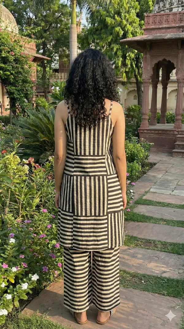 Mono_Striped_Co_Ord_Set
