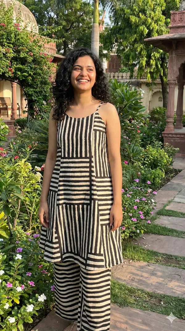 Mono_Striped_Co_Ord_Set