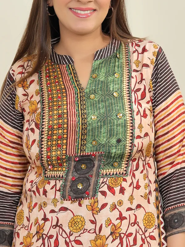 Multi_Kaftan_Set_Multicolor_Muslin