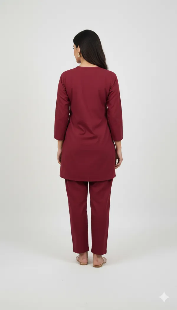 Ruma_Set_Maroon_Mandala_Cotton_Co_Ord