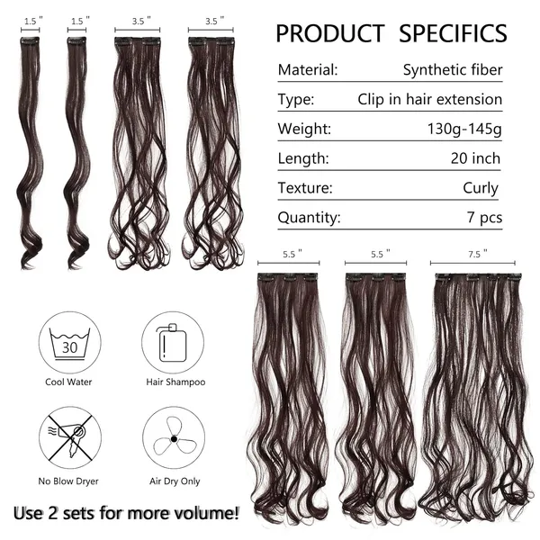 Clip_In_Synthetic_Hair_Extensions