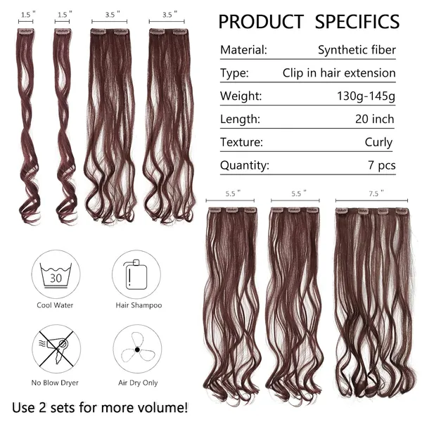 Clip_In_Synthetic_Hair_Extensions
