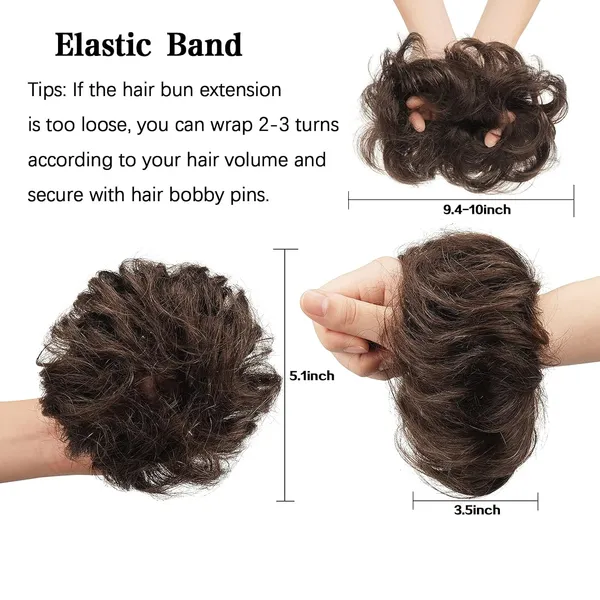 Human_Hair_Scrunchie_Bun_Extension