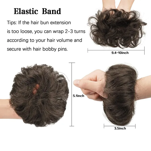 Human_Hair_Scrunchie_Bun_Extension