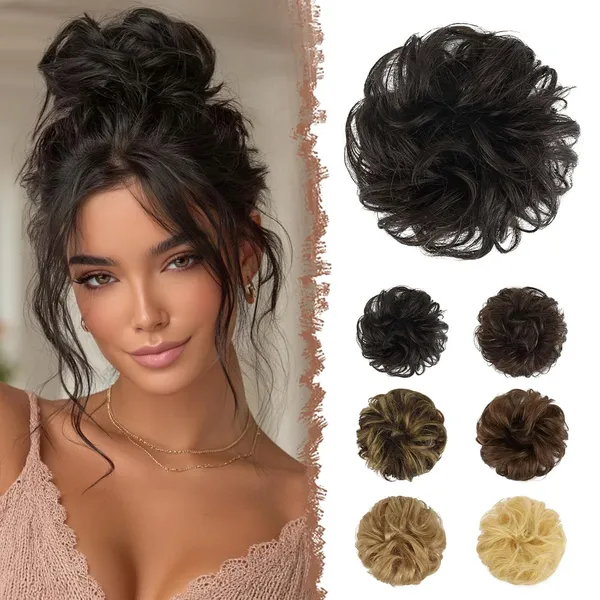 Human_Hair_Scrunchie_Bun_Extension