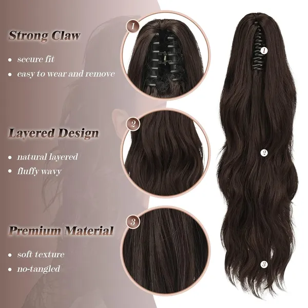 Synthetic_Wavy_Ponytail_Hair_Extension