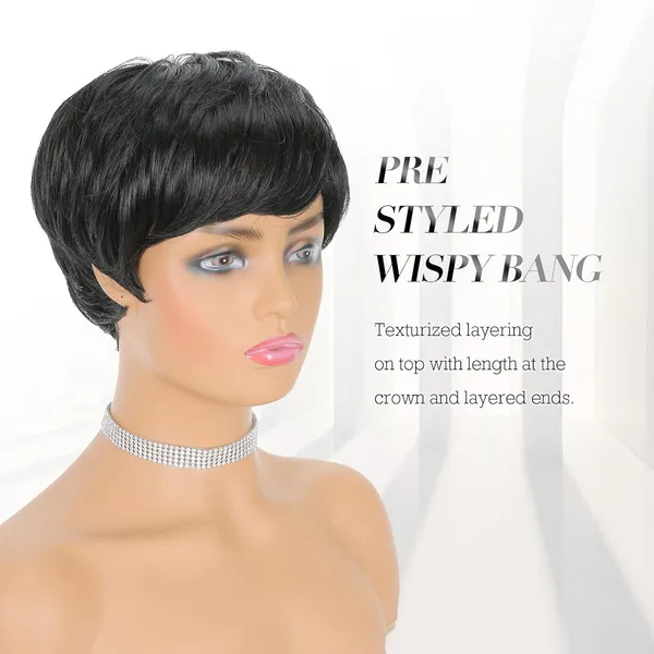 Synthetic_Wavy_Pixie_Wig_With_Bangs