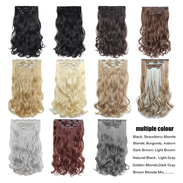 Women_S_Synthetic_Wavy_Clip_In_Hair_Extension
