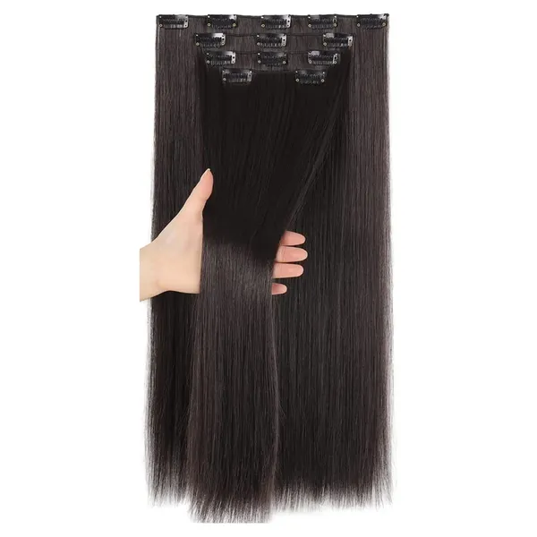 Women_S_Synthetic_Straight_Hair_Extension_Wig_With_Clips